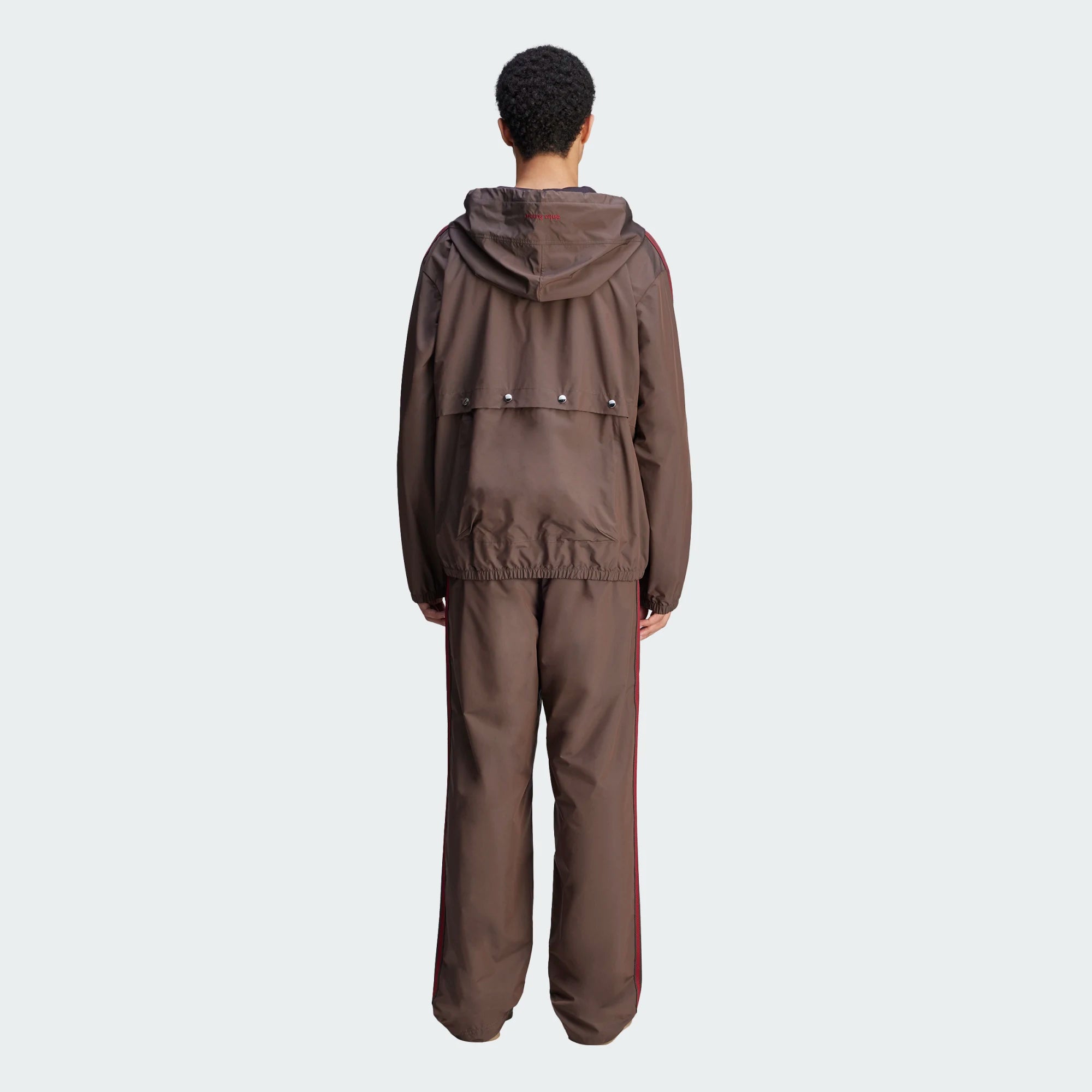 WALES BONNER X ADIDAS NYLON ANORAK - NIGHT BROWN