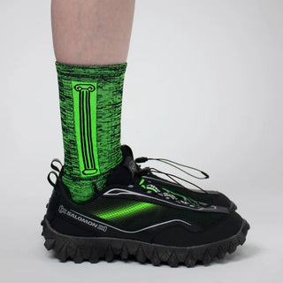 ARIES X SALOMON SNOWCLOG - BLACK  / GREEN GECKO / FTW SILVER