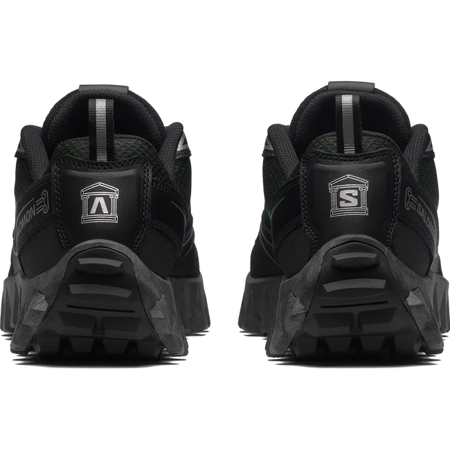 ARIES X SALOMON SNOWCLOG - BLACK  / GREEN GECKO / FTW SILVER