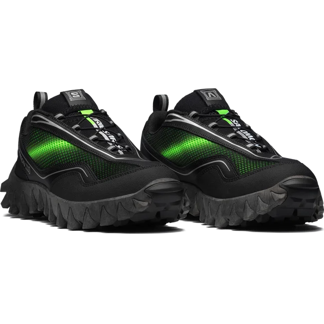 ARIES X SALOMON SNOWCLOG - BLACK  / GREEN GECKO / FTW SILVER