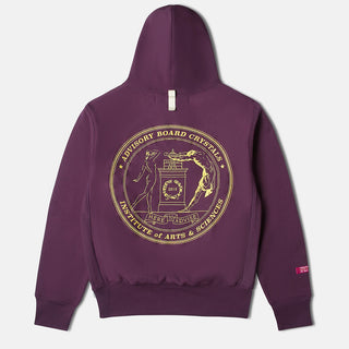 CRITICAL THINKING HOODIE - BLACKBERRY