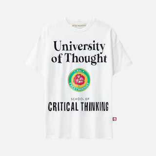 UNIVERSITY SS TEE - WHITE