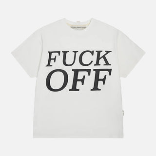 FUCK OFF SS T-SHIRT - WHITE