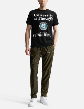 UNIVERSITY SS TEE - BLACK