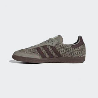 SAMBA OG "HARRIS TWEED" - WONDER BEIGE / SHADOW BROWN