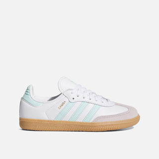 SAMBA OG (GS) - CLOUD WHITE / SEMI FLASH AQUA