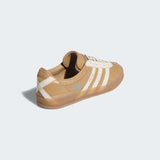 BAD BUNNY X LEO MESSI X ADIDAS GAZELLE INDOOR - CARDBOARD / CREAM WHITE / WILD BROWN