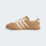 BAD BUNNY X LEO MESSI X ADIDAS GAZELLE INDOOR - CARDBOARD / CREAM WHITE / WILD BROWN