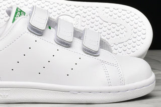 STAN SMITH VELCRO (PS) - WHITE / GREEN