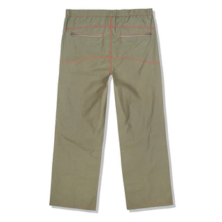 TRIPLE NEEDLE BISHOP PANT - GREY GREEN