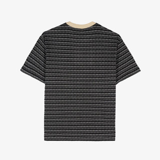 PRUNED SHORT SLEEVE T-SHIRT - CHARCOAL