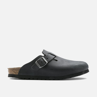 BOSTON OILED LEATHER - BLACK