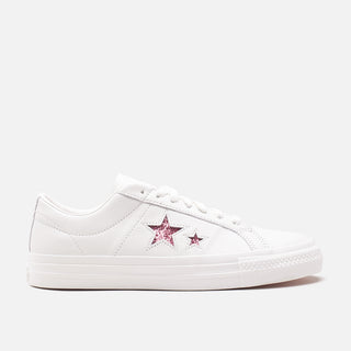 TURNSTILE X CONVERSE ONE STAR PRO OX - WHITE / PINK