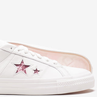 TURNSTILE X CONVERSE ONE STAR PRO OX - WHITE / PINK