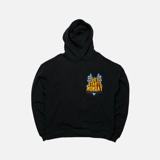 DEMOLITION HOODIE - BLACK