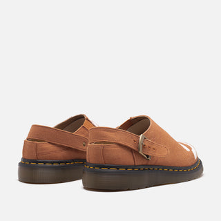 ISHAM HEMP CANVAS (ARCHIVE FLORAL) - DARK TAN