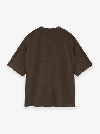 ESSENTIALS HEAVY S/S TEE - HEATHER WOOD