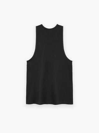 ESSENTIALS HEAVY TANK TOP - BLACK