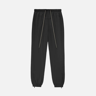 ESSENTIALS NYLON TRACK PANT - BLACK