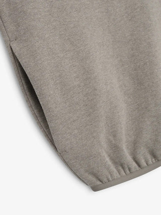 ESSENTIALS HOODIE - HEATHER GREY