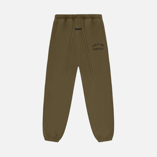 ESSENTIALS FLEECE ESSENTIAL SWEATPANT - OLIVE