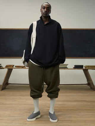 ESSENTIALS FLEECE ESSENTIAL SWEATPANT - OLIVE