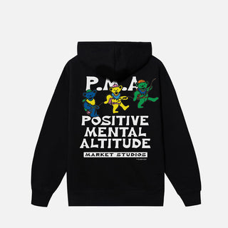 GRATEFUL DEAD PMA HOODIE - BLACK