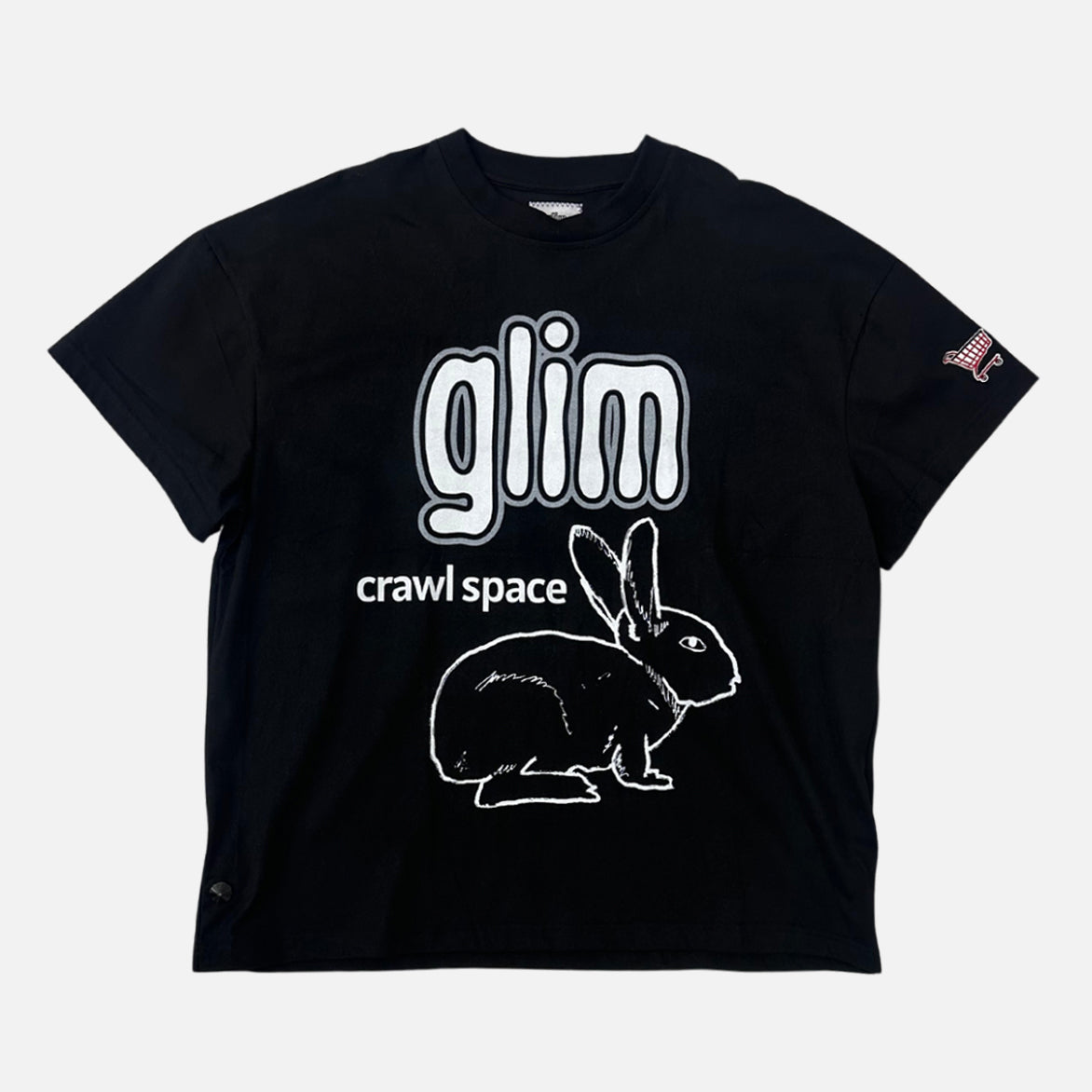 GLABBIT TEE - BLACK