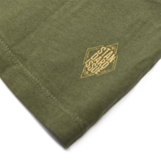 STANDARD ISSUE FOR LAPSTONE TEE - OLIVE / CREAM