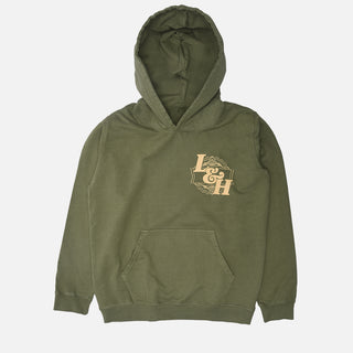 STANDARD ISSUE FOR LAPSTONE HOODIE "BROCCOLI"