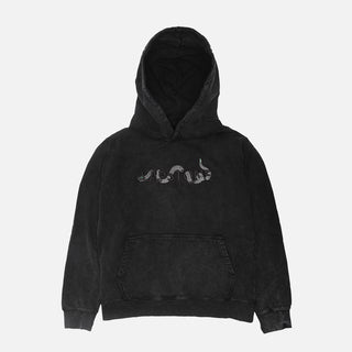 "YEAR OF THE SNAKE" HOODIE - VINTAGE BLACK