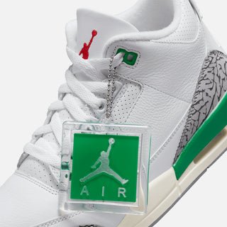 WMNS AIR JORDAN 3 RETRO "LUCKY GREEN"