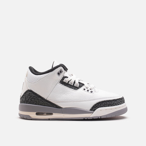 AIR JORDAN 3 RETRO (GS) "CEMENT GREY"