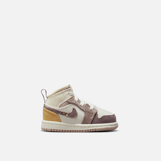 AIR JORDAN 1 MID SE CRAFT (TD) - SAIL / TAUPE