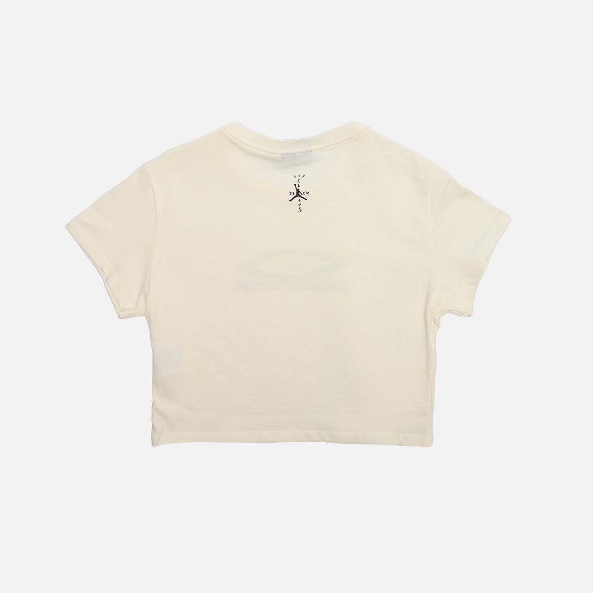 TRAVIS SCOTT X AIR JORDAN WMNS CROPPED TEE - SAIL