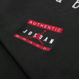 JORDAN "J DAY" CREWNECK TEE - BLACK