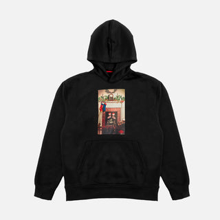 JORDAN JUMPMAN "CHIMNEY" FLEECE HOODIE - BLACK