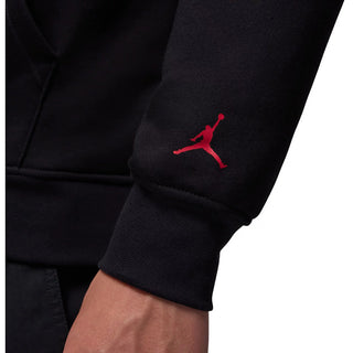 JORDAN JUMPMAN "CHIMNEY" FLEECE HOODIE - BLACK