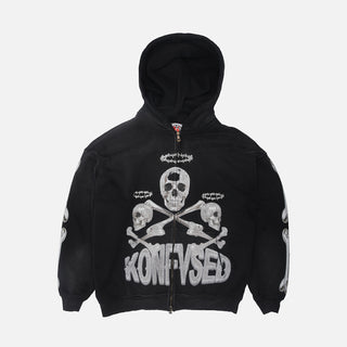 MISFIT HOODIE - BLACK