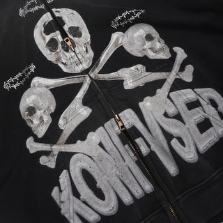 MISFIT HOODIE - BLACK