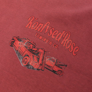 KR TOWING SS TEE - ROSE