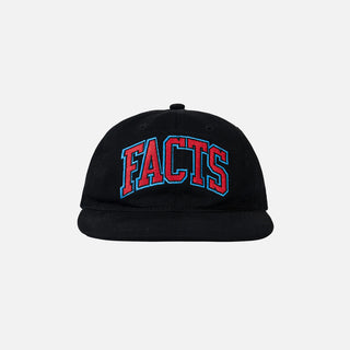 NPR FACTS 6-PANEL HAT - BLACK