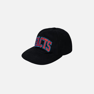 NPR FACTS 6-PANEL HAT - BLACK