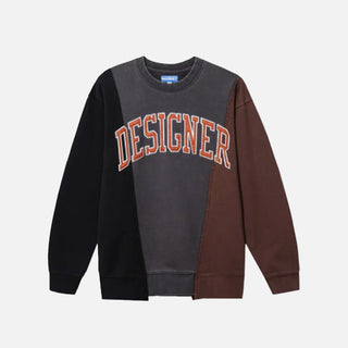 DESIGNER ARC 3 PANEL CREWNECK