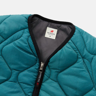 MADE IN USA QUILTED JACKET - NEW SPRUCE HEATHER