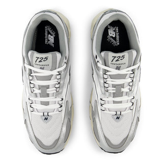 725V1 - WHITE / METALLIC SILVER