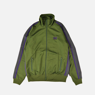 TRACK JACKET - POLY SMOOTH - IVY GREEN