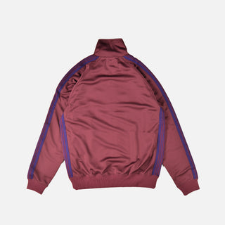 TRACK JACKET - POLY SMOOTH - WINE