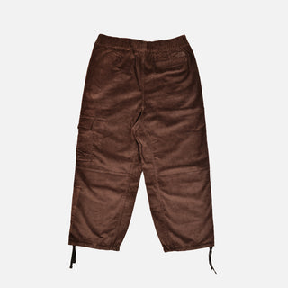 MEN`S UTILITY CORD EASY PANT - COAL BROWN