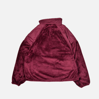 WOMEN`S VERSA VELOUR JACKET - BOYSENBERRY